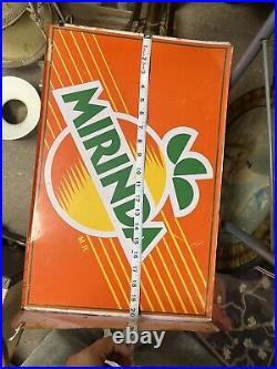 Rare Vintage Mirinda Sign