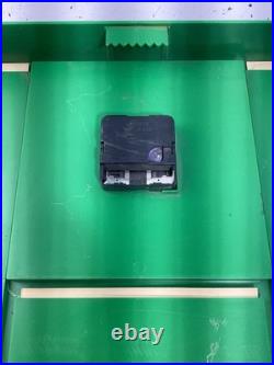 Rare Vintage Newport Wall Hanging Cigarette Clock Advertising Sign