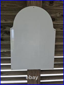 Rare Vintage Petersen Hatchery, Somers Iowa 24x 17 Porcelain Sign Super Nice