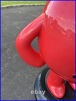 Rare Vintage STORE DISPLAY KOOL-AID MAN 3 FOOT TALL RED ADVERTISING SIGN