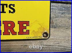 Redhead Vintage Porcelain Sign Gas Station & Motor Oil Advertising Pump Plate Redhead Vintage Porcelain Sign Gas Station & Motor Oil Advertising Pump Plate