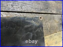 Redhead Vintage Porcelain Sign Gas Station & Motor Oil Advertising Pump Plate Redhead Vintage Porcelain Sign Gas Station & Motor Oil Advertising Pump Plate