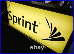 SPRINT Telephone Illuminated Sign. Sprint Wireless, T-Mobile