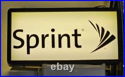 SPRINT Telephone Illuminated Sign. Sprint Wireless, T-Mobile