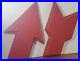 SUNOCO-Vintage-Red-Arrow-Two-Piece-Advertising-Sign-Part-Gasoline-Oil-01-mxhq