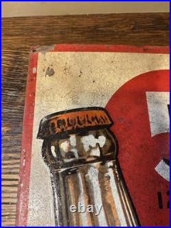 Spiffy Cola Drink Vintage Advertising Sign 5¢ 12 oz Permanent Sign Co
