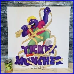 Used Vintage Chuck E Cheese Sign Restaurant Americana Munch