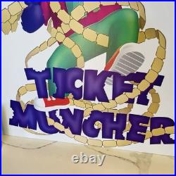Used Vintage Chuck E Cheese Sign Restaurant Americana Munch