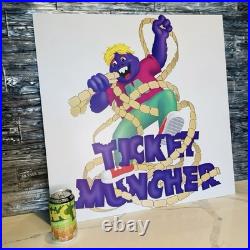 Used Vintage Chuck E Cheese Sign Restaurant Americana Munch
