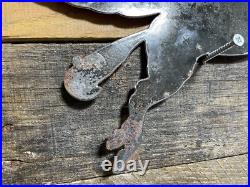 VINTAGE 1950s PORCELAIN MOBIL OIL SIGN GAG & OIL GARAGE PEGASUS DIECUT MECHANICS VINTAGE 1950s PORCELAIN MOBIL OIL SIGN GAG & OIL GARAGE PEGASUS DIECUT MECHANICS