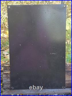 VINTAGE 1955 Texaco Diesel fuel 2 Porcelain Advertising Sign (Green) 18 X 12