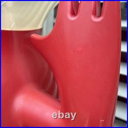 VINTAGE 1970s STORE DISPLAY KOOL-AID MAN 3 FOOT TALL RED ADVERTISING SIGN VINTAGE 1970s STORE DISPLAY KOOL-AID MAN 3 FOOT TALL RED ADVERTISING SIGN
