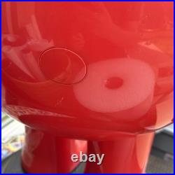 VINTAGE 1970s STORE DISPLAY KOOL-AID MAN 3 FOOT TALL RED ADVERTISING SIGN VINTAGE 1970s STORE DISPLAY KOOL-AID MAN 3 FOOT TALL RED ADVERTISING SIGN