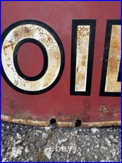 VINTAGE 36 inch Kendall Oil 2000 Mile Sign-Circa 1940's