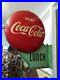 VINTAGE-40s-COCA-COLA-DOUBLE-BUTTON-FLANGE-SIGN-HARD-TO-FIND-01-bwqh