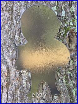 VINTAGE ESKIMO PIE PORCELAIN SIGN'ENJOY AN ESKIMO PIE' 17x10.5 VINTAGE ESKIMO PIE PORCELAIN SIGN'ENJOY AN ESKIMO PIE' 17x10.5