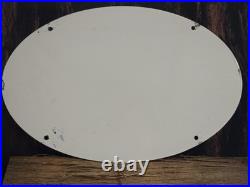 VINTAGE FORD MOTOR CO. BUILT IN THE U. S. A. PORCELAIN DEALERSHIP SIGN 16.5x11