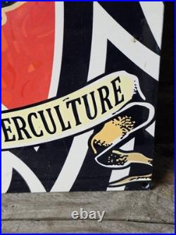 VINTAGE HIGHTIMES 25TH ANNIVERSARY PORCELAIN SIGN 24x18 DATED 1999