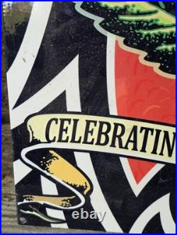 VINTAGE HIGHTIMES 25TH ANNIVERSARY PORCELAIN SIGN 24x18 DATED 1999