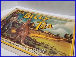 VINTAGE ORIGINAL Porcelain THE BILLY TEA VERY BRIGHT RARE! AUSTRALIAN MATE Abin
