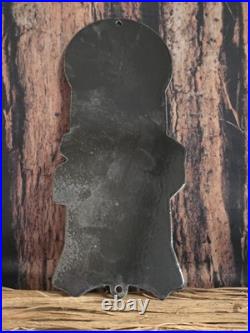 VINTAGE REMINGTON UMC. 22 PORCELAIN SIGN HARDWARE AMMUNITION 12x5