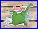 VINTAGE-SINCLAIR-DINO-GASOLINE-12x10-GAS-OIL-PUMP-STATION-PORCELAIN-AD-SIGN-01-in