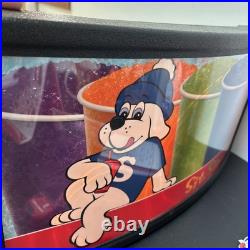 VINTAGE SLUSH PUPPIE Light 22x11 ADVERTISING SIGN Icee WORKS! #301