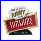 VTG-1950s-60s-GET-ON-THE-SUNNY-SIDE-Sunshine-Premium-3D-Beer-Sign-Reading-Pa-01-di