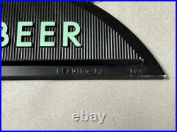 VTG 1950s 60s GET ON THE SUNNY SIDE Sunshine Premium 3D Beer Sign Reading Pa