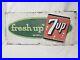 VTG-1960-s-7-Up-Fresh-Up-With-Embossed-Metal-Advertising-Sign-USA-23x11-Stout-01-wcd