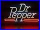 VTG-1993-Dr-Pepper-soda-pop-neon-light-up-sign-advertising-store-rare-01-tnuh