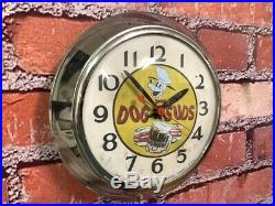 Dog N' Suds A & W Rootbeer Root Beer Sign Wall Clock 