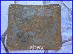 Vintage 1930's John Deere Tractors Porcelain Sign Farm Equipment 11×12