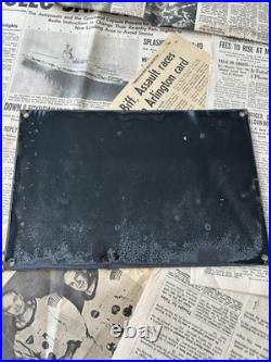 Vintage 1932 Shell Oil & Shell Petrol 8x12 Inches Porcelain Enamel Sign