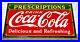 Vintage-1933-Original-Porcelain-Prescriptions-Coke-Sign-Coca-Cola-30-s-WILL-SHIP-01-tg