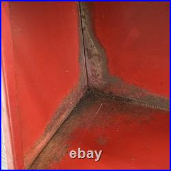 Vintage 1940's Carter Carbureter Parts Chevrolet Ford 22 Metal Cabinet Sign