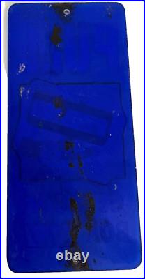 Vintage 1940s Ex Lax Chocolated Laxative Advertising Door Pull Push Sign RARE Vintage 1940s Ex Lax Chocolated Laxative Advertising Door Pull Push Sign RARE
