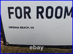 Vintage 1942 Sailor Porcelain Sign Old Hotel Virginia Beach Street Girls Brothel Vintage 1942 Sailor Porcelain Sign Old Hotel Virginia Beach Street Girls Brothel