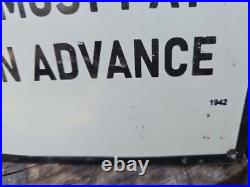 Vintage 1942 Sailor Porcelain Sign Old Hotel Virginia Beach Street Girls Brothel Vintage 1942 Sailor Porcelain Sign Old Hotel Virginia Beach Street Girls Brothel