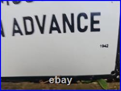 Vintage 1942 Sailor Porcelain Sign Old Hotel Virginia Beach Street Girls Brothel Vintage 1942 Sailor Porcelain Sign Old Hotel Virginia Beach Street Girls Brothel