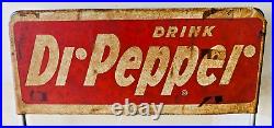 Vintage 1950's Dr Pepper Metal Dolly