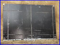 Vintage 1950's Orange Crush Feel Fresh Porcelain Gas Station Soda Sign 12x 8