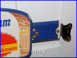 Vintage 1950's Sunbeam Bread Stroehmann Porcelain Door Push and Handle