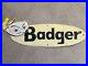 Vintage-1950s-1960s-Badger-Farm-Equipment-Feed-Seed-26-Embossed-Metal-Sign-01-yw