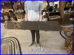 Vintage 1950s Joey's After School Bicycle Repairs Wooden Trade Advertising Sign