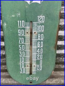 Vintage 1950s ORANGE CRUSH Thermometer / Sign