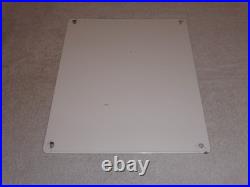 Vintage 1951 Standard White Crown Gasoline Porcelain Metal Oil Sign / Pump Plate