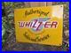 Vintage-1952-Whizzer-Sales-Service-Porcelain-Enamel-Sign-Scooter-16-X-12-01-nqr