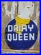 Vintage-1957-Dairy-Queen-Porcelain-Sign-Old-Ice-Cream-Cone-Sweet-Advertising-01-jg