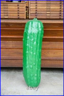Vintage 1960's Heinz Dill Pickle Advertising Sign Grocery Store Display 40 Vintage 1960's Heinz Dill Pickle Advertising Sign Grocery Store Display 40